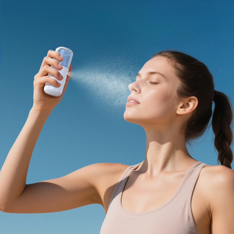 Face Steamer - Oplaadbare, draagbare nano-mistspray, een hydraterend schoonheidsapparaat
