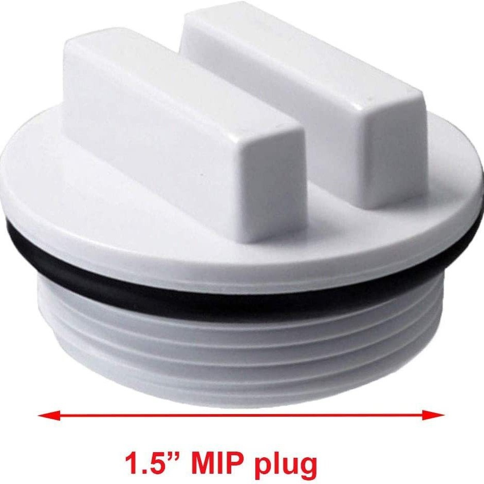 Hot Tub - 1,5 inch filterafvoerplug SP1022C Eénstukkenplug retourleiding
