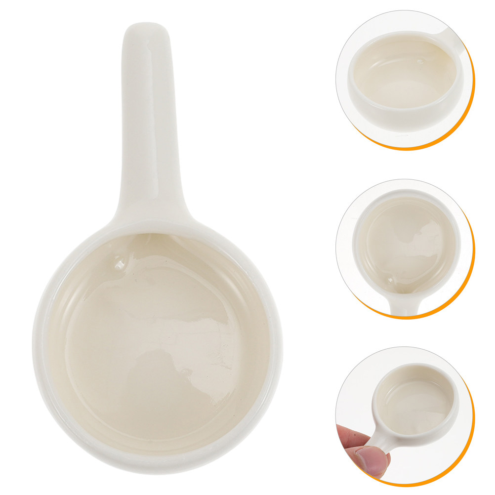 Wax Warmer - Keramische dienbladset, 3-delig – draagbare lepelhouder,