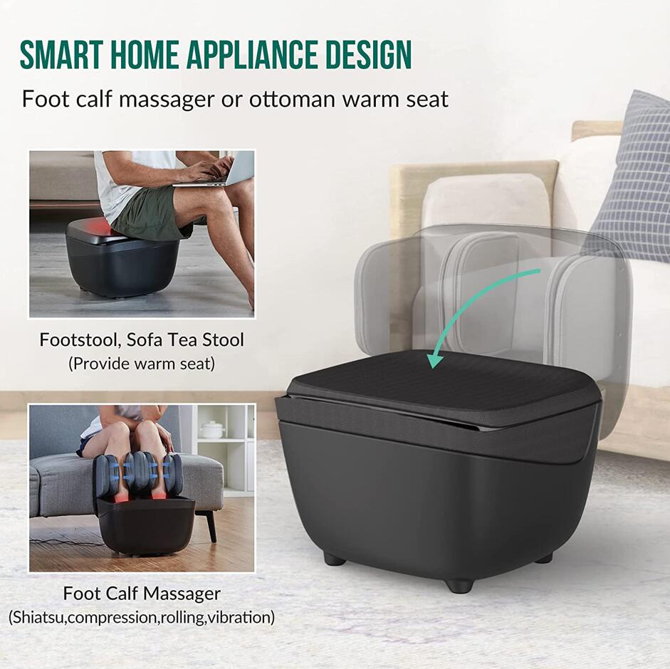 Opvouwbare 2-in-1 Shiatsu Voet - Foot Spa recensie en prijs