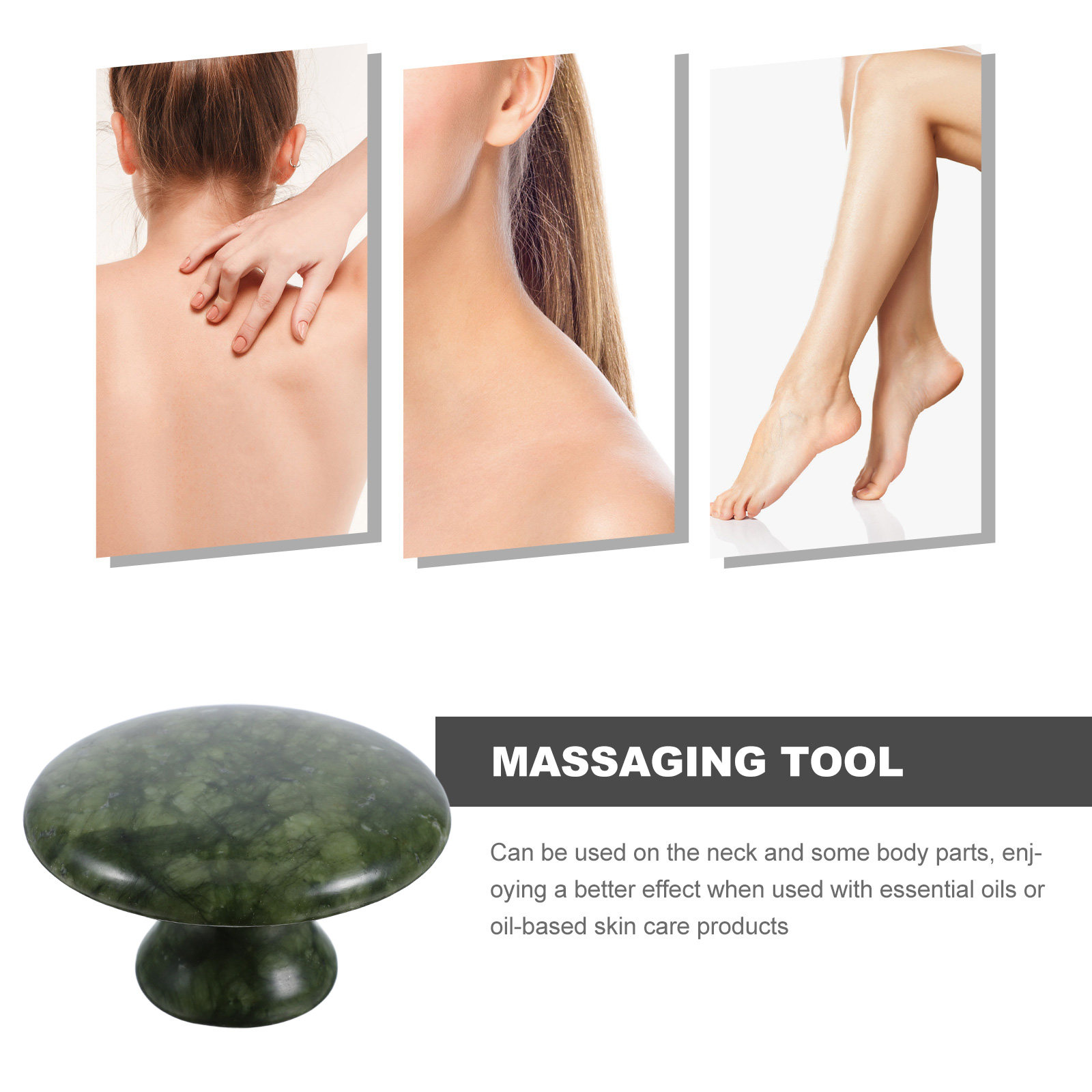Paddestoelvormige Jade Massage - Spa Massager recensie en prijs