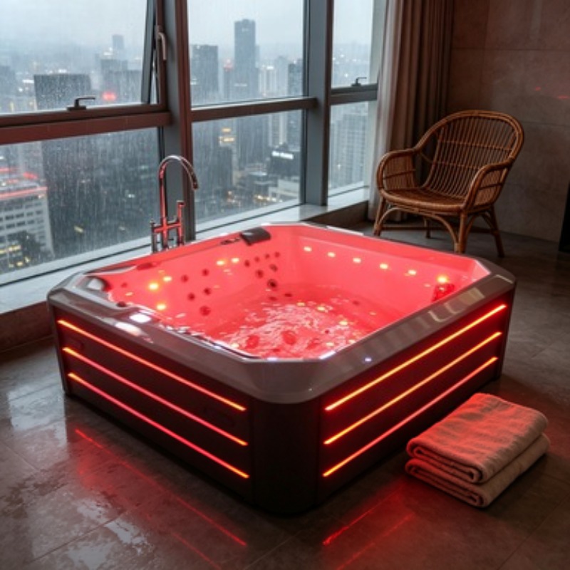 Hot Tub Spa Whirlpool Badkuip  - Spa Massager recensie en prijs