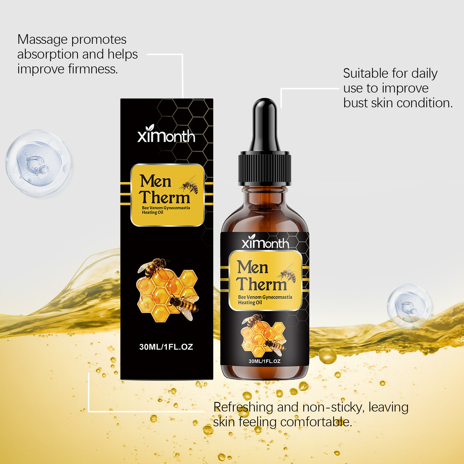 30 ml borstvormend serum voor  - Body Oil recensie en prijs