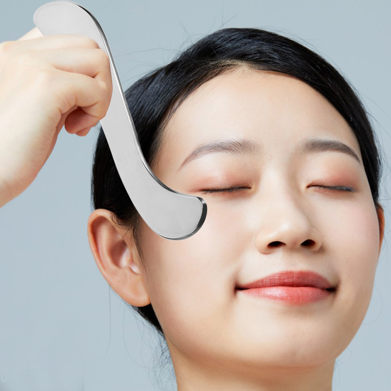 1Set Fascia Scraper RVS Spier  - Spa Massager recensie en prijs