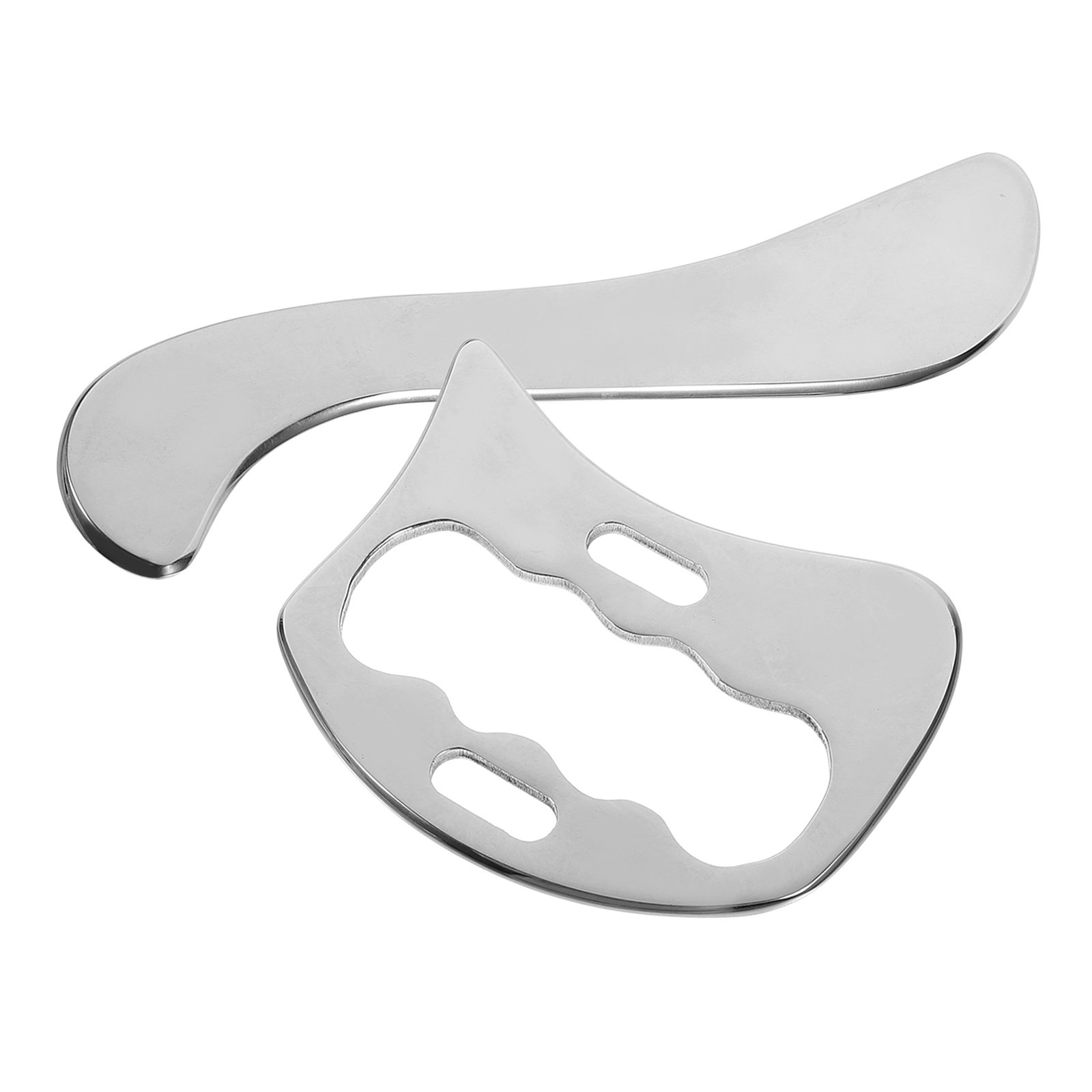 1Set Fascia Scraper RVS Spier  - Spa Massager recensie en prijs