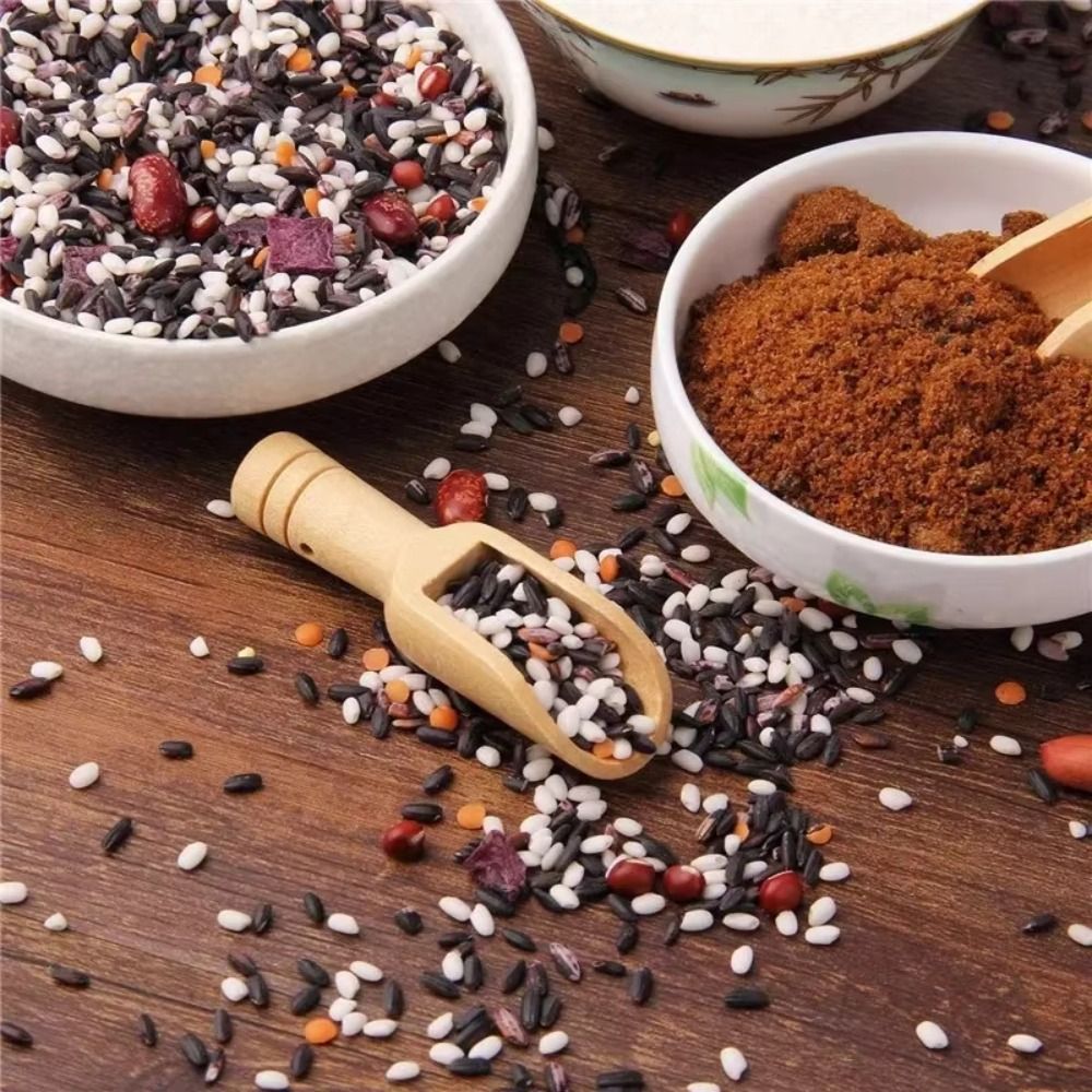 Draagbare houten mini-lepels m - Bath Salts recensie en prijs