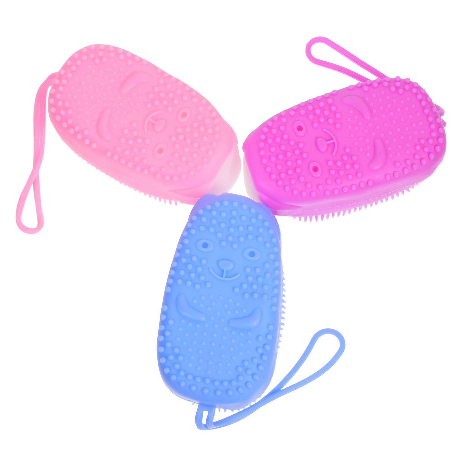 3 stuks siliconen scrubborstel - Body Brush recensie en prijs