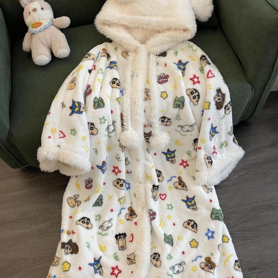 Crayon Shin-chan cartoon badja - Bathrobe recensie en prijs